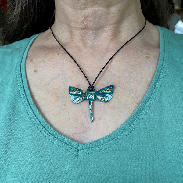 Dragonfly Copper Necklace / PC12