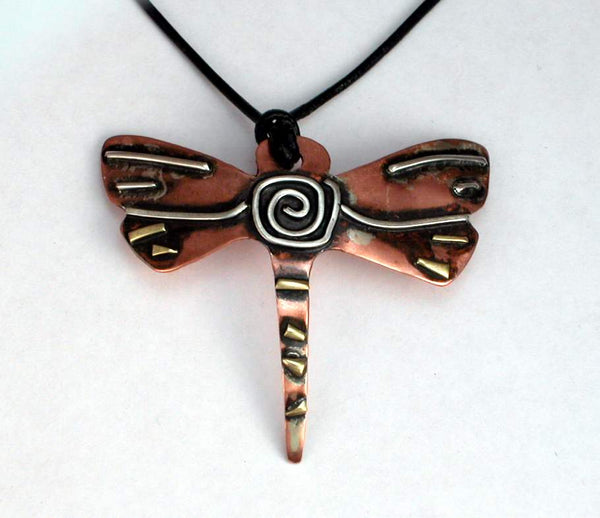 Dragonfly Copper Necklace / PC12