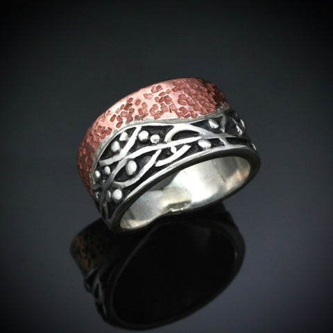 Silver & Copper Ring at best price in Jaipur by Kallista Designs | ID:  7522447855